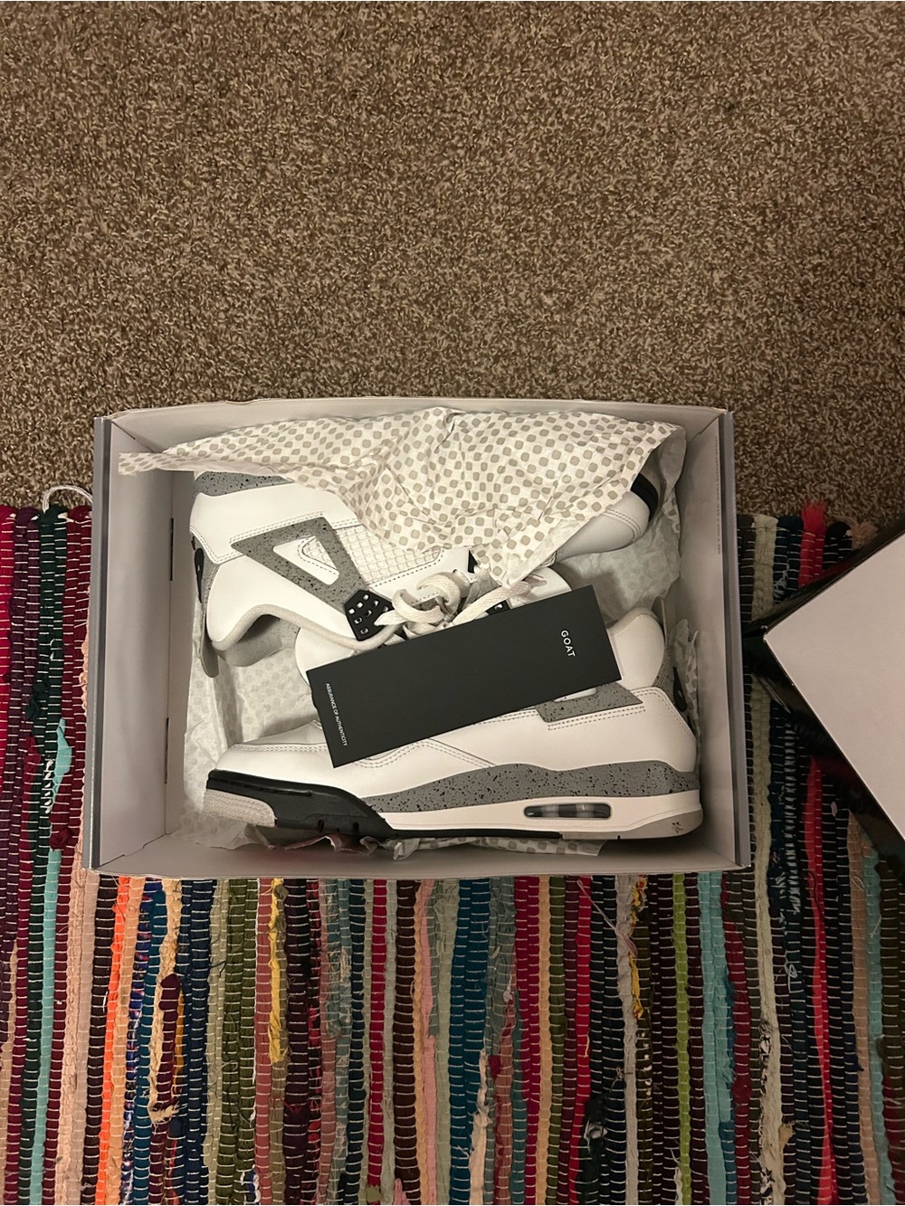 Air Jordan 4 Retro OG White Cement